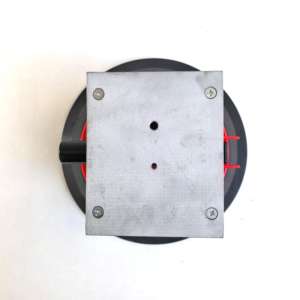 Taza de vacío con mango de ABS de 10 "con almohadilla cóncava profunda de montaje en aluminio para una fácil fijación en superficies no porosas curvas o irregulares - Product Image 5