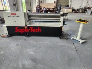 Supertech w11f loạt ba con lăn không đối xứng Máy uốn cơ khí-công cụ uốn kim loại ổn định cao cho sản xuất - Product Image 3