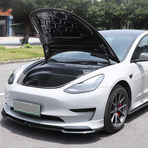 กันน้ำกันหยิกชิ้นส่วนรถยนต์ด้านหน้าลำตัวไฟฟ้าด้านหน้าฝากระโปรงท้ายรถด้านหน้าลำตัวสำหรับ Tesla รุ่น S 2016-2020 2021-2025 - Product Image 3