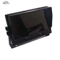 10.1 pouces 1080 AHD 3CH Split TFT LCD moniteur CVBS double moniteur MDVR pour Bus camion tracteur avec affichage tête haute caractéristiques