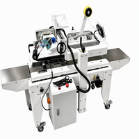 Machine semi-automatique d'étiquetage et de scellage de cartons Packing King KFT-4030 220V 180kg pour lignes d'emballage
