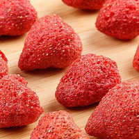 Gedroogde Aardbeien Vriesgedroogd Veganistisch Snack Fruit Groente Snacks 70g Gedroogd Fruit Vriesgedroogde Aardbeien