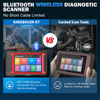 Escáner de Diagnóstico Automotriz KINGBOLEN K7, Herramienta de Escaneo Bidireccional con Actualización Gratuita de por Vida