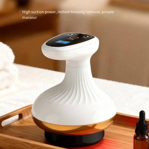 Máquina de Masaje Corporal Eléctrica Recargable con Succión al Vacío GuaSha, Masajeador Inteligente para la Espalda - Product Image 4