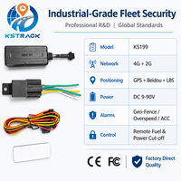 Rastreador GPS 4G KS Track para Camiones, Cableado 9-90V, Localizador Beidou LBS con Corte Remoto de Combustible para Flotas de Semirremolques, Proveedor Mayorista
