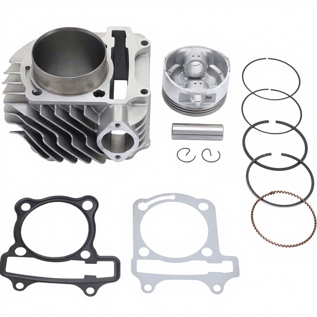150cc/200cc/250cc 63mm 61mm Engine Parts Cylinder Heads Block Kit for GY6 180cc 200cc 250cc ATV Off-Road Vehicle Engines Scooter