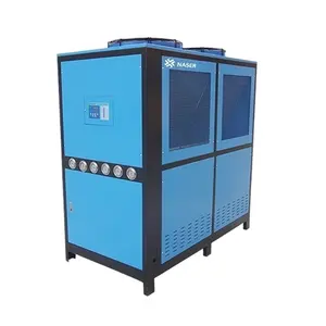 15HP 50KW R407C Low Temp Industrial Air Cooled Water Chiller Machine for Injection Molds Water Cooling System
