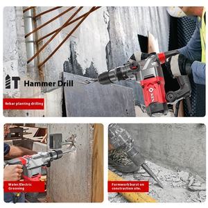 Marteau électrique <span class=keywords><strong>KEN</strong></span> 2832G, perceuse à percussion multifonctionnelle, haute puissance, brisage industriel, fente 220V, tension nominale - Product Image 6