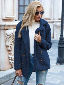 Cappotti Invernali da <span class=keywords><strong>Donna</strong></span> alla Moda in Pile e Pelliccia Sintetica Effetto Montone Giacche <span class=keywords><strong>Oversize</strong></span> di Tendenza Caldo Abbigliamento da Esterno - Product Image 6