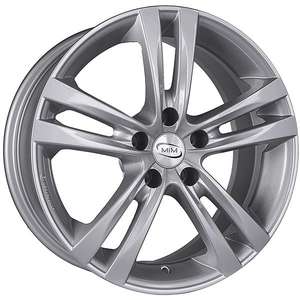 CERCHI EN LEGA SPORTING 6.5x16 5x110 ET 40 ARGENT SPÉCIAL COMPLET - Product Image 1