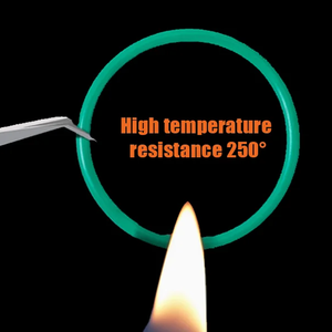 Longcheng tùy chỉnh độ chính xác cao FKM ffkm hnbr NBR Silicone EPDM cao su ORING con dấu 20 ~ 90 shorea - Product Image 4
