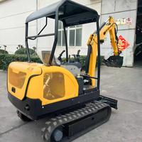 Prix bon marché Laidong 385 moteur diesel 2 tonnes prix des petites excavatrices avec voie Expandabale