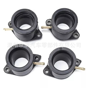ท่อร่วมไอดียางกลมขนาด 38 มม. สำหรับยามาฮ่า Xj900 83-86 Xj900f 85-94 ชิ้นส่วนทดแทนด้านบน - Product Image 1