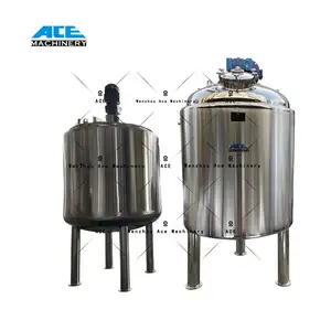 Automatic Dissolve Syrup 100L Stainless Steel Mixing Tank Quick Melting Sugar Candy Chocolate Toffee Making Machine