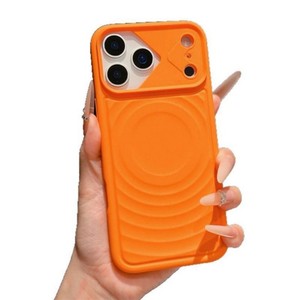 เคสโทรศัพท์มือถือ TPU ลายคลื่นสีพื้น สำหรับ iPhone 18 pro max 17 16 15 พร้อมฝาครอบป้องกันเลนส์ สำหรับ Samsung S26 ultra A57 A35 - Product Image 5