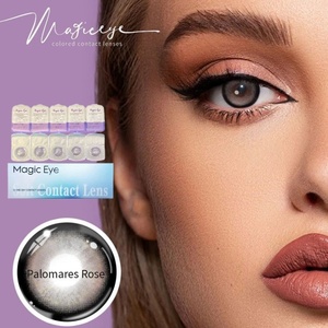 <span class=keywords><strong>Lentilles</strong></span> <span class=keywords><strong>de</strong></span> <span class=keywords><strong>contact</strong></span> souples quotidiennes couleur marron clair, invisibles, pour les <span class=keywords><strong>yeux</strong></span> marron, 55% d'eau, lavables, vente en gros - Product Image 2