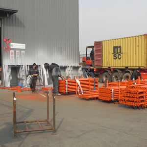 Marco de acoplador de andamio, andamio galvanizado, escalera de tablones de metal, mini plegable - Product Image 5