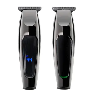 USB şarj edilebilir sakal tıraş makinesi su geçirmez akülü berber saç kesme makinesi erkek saç makasları elektrikli saç düzeltici