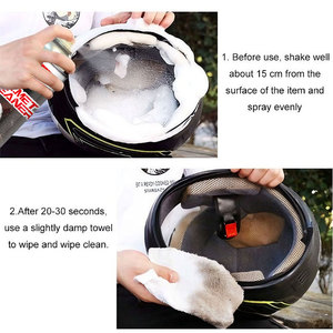 Spray Limpiador de Espuma para Casco de Motocicleta Getsun, Desodorizante para Visera y Limpieza de la Carcasa Exterior - Product Image 5