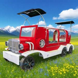 Manufacturers Sell Retro Electric Funeral Carriage Special Transportation Coffin Car Hearse and Motorcycle Trailer Hearse - Product Image 2