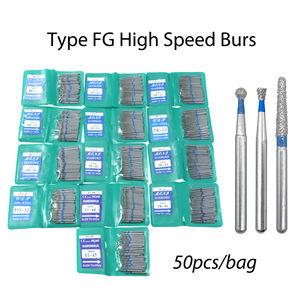 Kit di frese dentarie diamantate diamantate dentali per strumenti dentali da 50 pz/borsa - Product Image 3