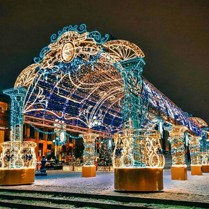 Éclairage LED IP65 personnalisé pour usage intérieur, arches lumineuses pour fêtes, mariages et décorations de Noël en extérieur - Product Image 1