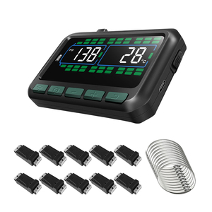Truck <b>Tpms</b> 10 Wheels Tire Pressure Monitoring System Auto Tire Pressure Sensor - Product Image 2