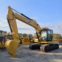 Excavatrice sur chenilles Caterpillar 320GC d'occasion du Japon, 20 tonnes, moteur 180 kW, pour l'exploitation minière et la construction