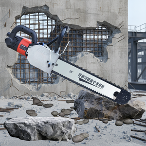 Máquina de Corte de Paredes de Hormigón Eléctrica de Alto Rendimiento, Sierra de Cadena de Diamante de Alta Potencia para Cortar Hormigón y Piedra - Product Image 6