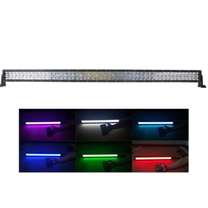 ไฟ LED บาร์โค้งคู่ Autodragons ขนาด 50 นิ้ว RGB 12v 288W ควบคุมผ่านโทรศัพท์ สำหรับรถออฟโรด รถบรรทุก - Product Image 2