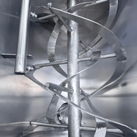 Mélangeur Agitateur Horizontal de Haute Sécurité pour Aliments, 100L, en Acier Inoxydable SUS304, Machine Automatique de Mélange de Poudres, Usine