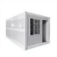 Maison préfabriquée modulaire portable, villa préfabriquée en kit, cabane de vie, unité économique compacte, maison conteneur extensible