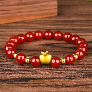 Trendy Gold Plated Wealth Pixiu Lucky <b>Bracelet</b> Glass <b>Beads</b> Beaded Animal Amulet <b>Men</b> Women's <b>Bracelet</b> - Product Image 4