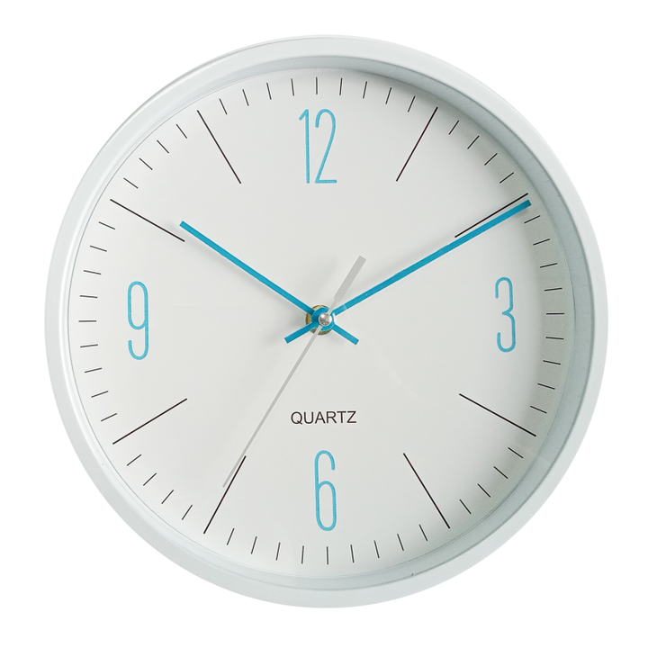 10 Inch Gold Case Arabic Numerals Dial Plastic Wall Clock| Alibaba.com