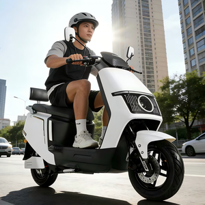 มอเตอร์ไซค์สำหรับการเดินทางในครอบครัว ระยะทางสั้น มอเตอร์ 1200W แบตเตอรี่ 48V-72V รับน้ำหนักได้ 200 กก. ขึ้นเนินง่าย - Product Image 4