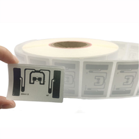 Étiquette adhésive imprimable RFID UHF 5434 860~960 MHz pour la gestion des stocks et la vente au détail de vêtements