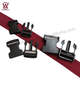 Hebilla de cinturón de Liberación lateral rápida de plástico Hebillas de cinturón de correa de liberación deslizante ajustable de plástico para accesorios de bolsa de mochila - Product Image 5