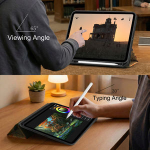 Funda Personalizada para iPad con Impresión de Madera Suave Retro para iPad 11 A16 de 10.ª Generación, Funda Protectora de Estilo Vintage - Product Image 5