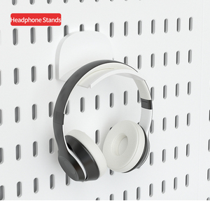 Panel <span class=keywords><strong>de</strong></span> Clavijas <span class=keywords><strong>de</strong></span> Plástico Nórdico para Organización, Envío en 7 Días, Montaje en Pared sin Taladro, con Accesorios Opcionales - Product Image 4