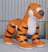 Bonne qualité Offre Spéciale géant gonflable tigre sauter pvc gonflable animal dessin animé sexy SPH jouet pour la décoration de cour