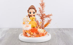 2025 nouveau Design fleur préservée dans un dôme en verre pour toujours fleur Roses personnage de dessin animé avec lumière LED pour cadeau de noël - Product Image 3