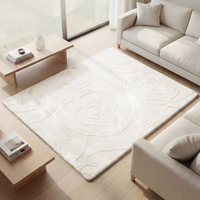 Tapis de prière moderne en mousse écologique et rembourré, tapis de jeu pour enfants, adapté aux animaux domestiques, non toxique, extra épais, motif 3D pour salon