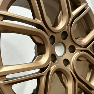 JWYC Nouvelle jante ultra-légère forgée de 18 à 23 pouces, design multi-rayons argenté, 25 mm ET, en aluminium, garantie 5 ans - Product Image 3
