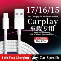 Câble de charge rapide et de synchronisation de données USB-C 8 broches TPE tressé PD 20W de 0,9 m et 1,8 m pour iPhone 14/13/12/11 Pro Max – Vente en gros