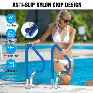 Conception JH-Mech Large application Belle courbe Durable et robuste Couverture antidérapante incluse Main courante de <span class=keywords><strong>piscine</strong></span> - Product Image 3