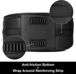 Moistureproof מתכוונן מרופד עור מפוצל מלכודת תוף תיק Waterproof אישית רך מלכודת תוף מקרה תיק עם ידית - Product Image 5