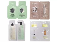 Sachets liquides personnalisés avec logo, anti-odeur, à usage unique, avec fermeture éclair, en PE Mylar, pour gels énergétiques, boissons, échantillons cosmétiques