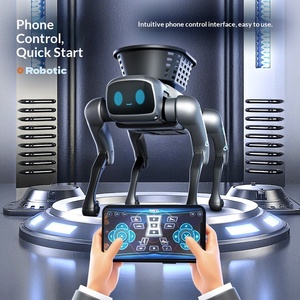 Nouveau style de <span class=keywords><strong>chien</strong></span> <span class=keywords><strong>robot</strong></span> mécanique bionique <span class=keywords><strong>intelligent</strong></span>, jouet télécommandé électrique pour enfants, programmable via téléphone IA, pour garçons - Product Image 4