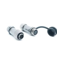Connecteur étanche ELEWIND ST12 IP67 - Câble d'alimentation LED pour aviation et automobile à 2/3/4/6/8 broches (prise mâle et prise femelle)