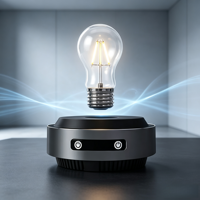 Bombilla LED Flotante de Levitación Magnética al por Mayor, Lámpara Decorativa Novedosa con Alimentación USB para Regalo Festivo y Adorno de Escritorio